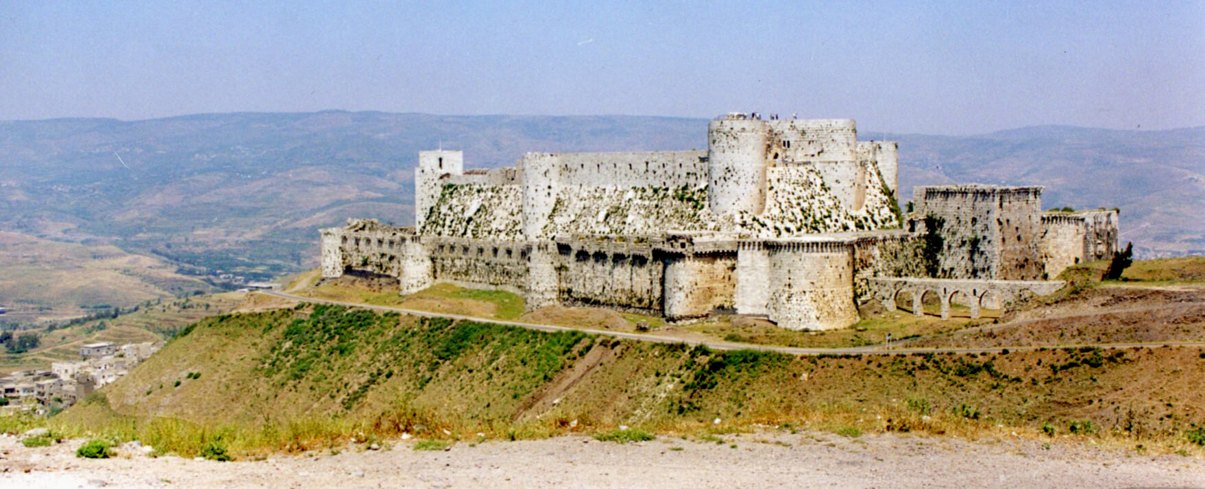 Ruiny zamku Szobek w Jordanii